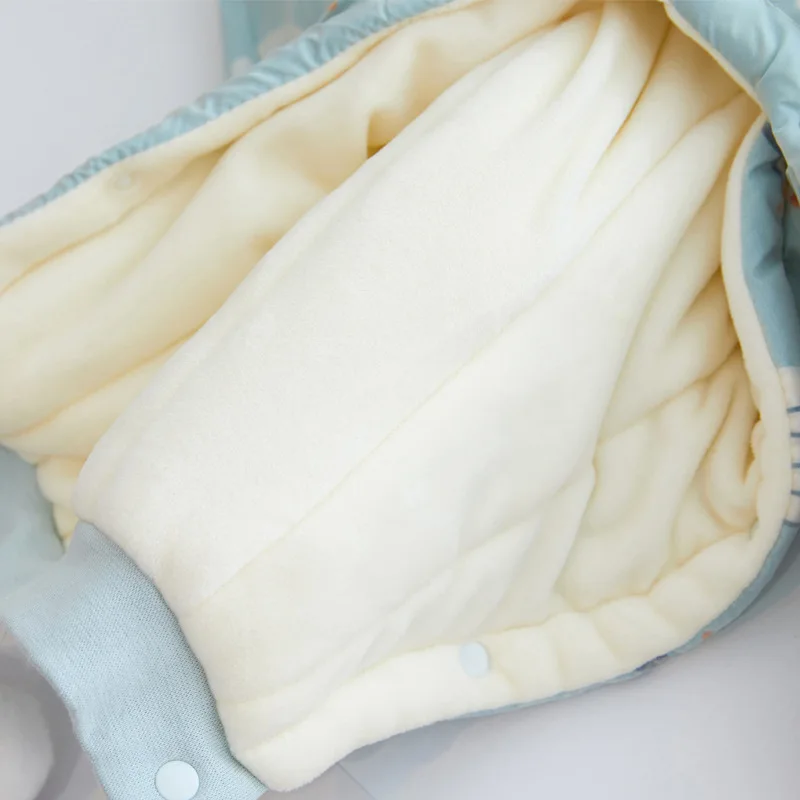 

New Baby Clothes Winter Snowsuit Plus Velvet Thick Baby Boys Jumpsuit 0-3 Years Newborn Rompers Baby Girls Overalls Toddler Coat