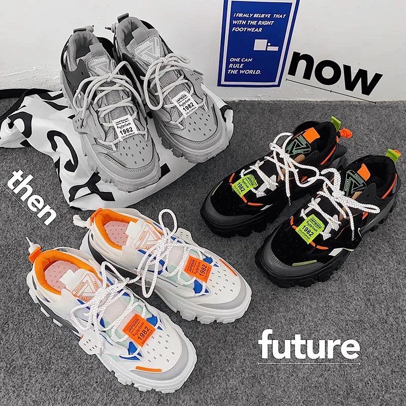 

Ins Trendy Men's Shoes Sports Shoes 2022 New Daddy Shoes Men's Trend Shoes Net Red Shoes Harajuku Trend Shoes Shoes