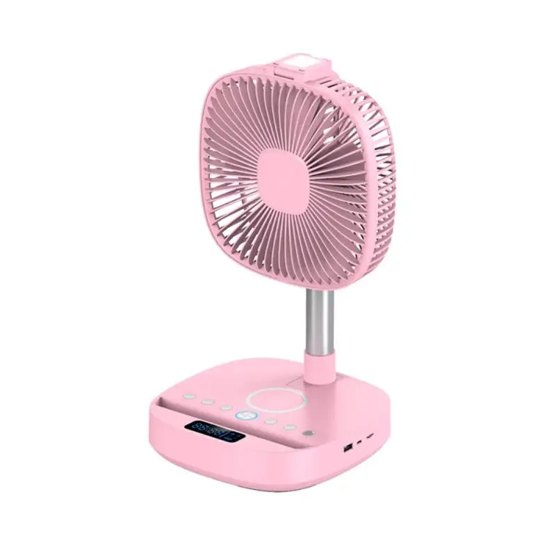

Fill Light Bluetooth Speaker Mobile Phone Wireless Charging Holder Desktop Portable Retractable Folding wall mounted Floor Fan