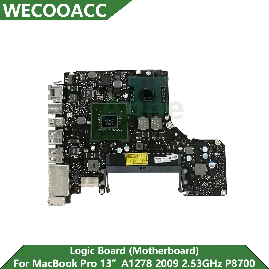 Оригинальная материнская плата 2 53 ГГц P8700 для Macbook Pro 13 &quotA1278 логическая 2009 820 2530