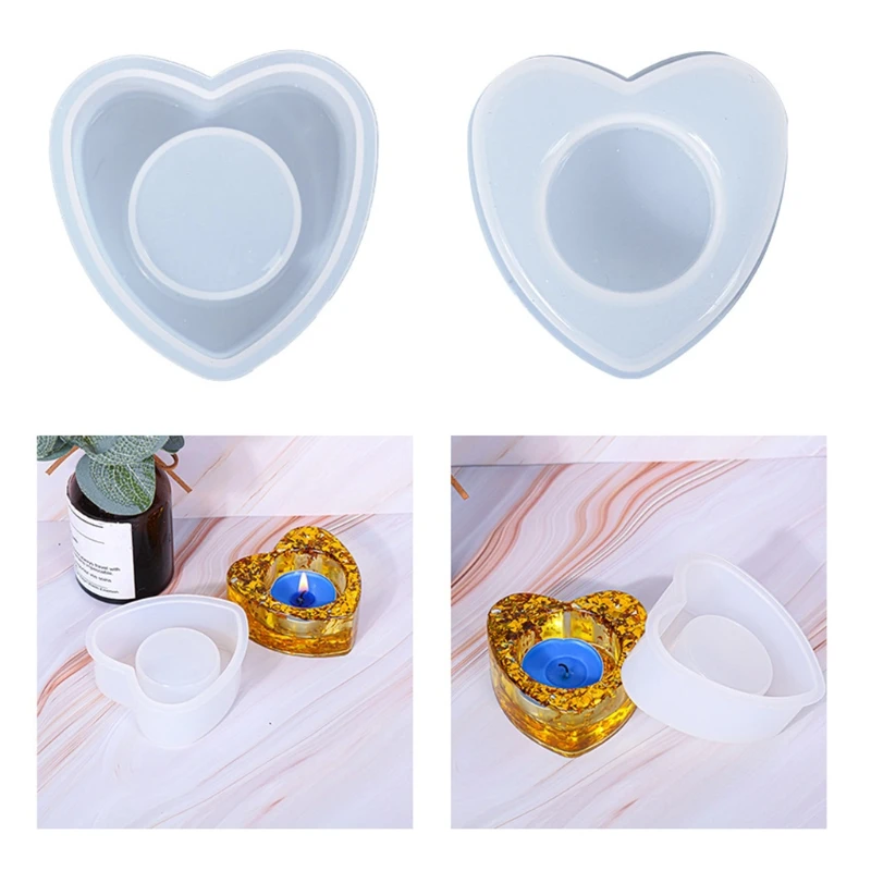 

Подсвечник в форме сердца