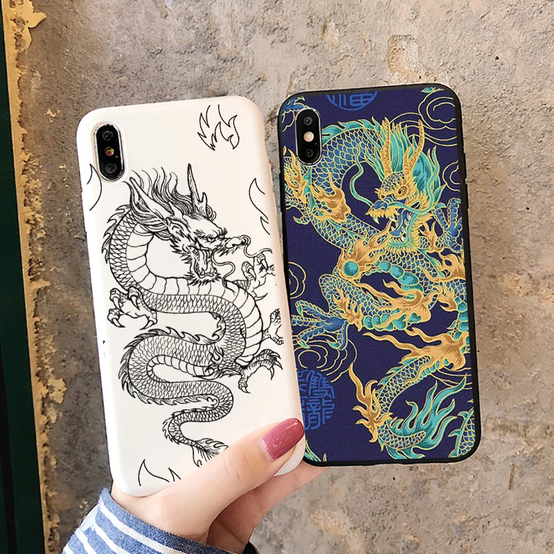 Чехол Dragon Animal для Huawei P Smart 2020 2019 Z Y5P Y6P Y7P P30 P20 P10 P40 Lite E Pro + Plus Mate 10 20 30 TPU Fundas Бамперы 