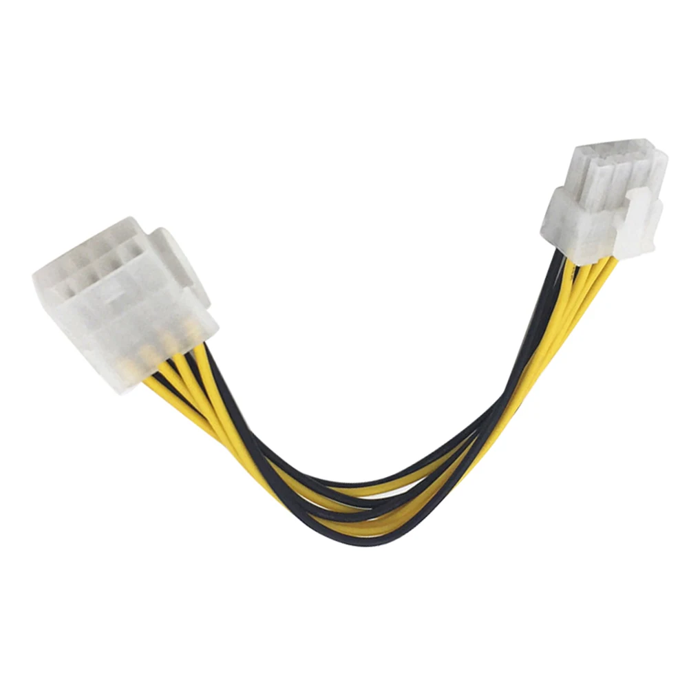 0.2m Plastic CPU Motherboard Power Supply Cable 8 pin Male-Female Extension Cord Connector for PC/Laptop/Computer Кабель питания |