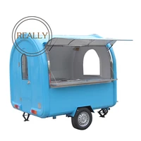 multifunctional mobile food trailer cart fast food kitchen concession trailer