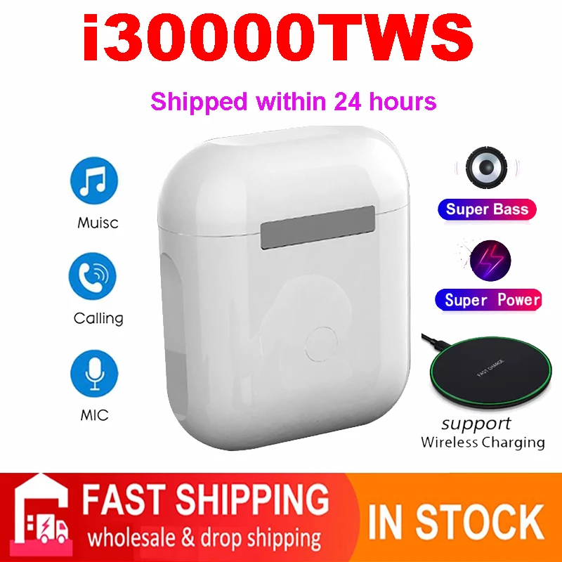 

Original i30000 TWS 1:1 GPS Rename Wireless Bluetooth Headsets PK i7 i11 i14 i15 i16 i18 i30 i10 i20 i1000 PLUS i5000 i9000 MAX