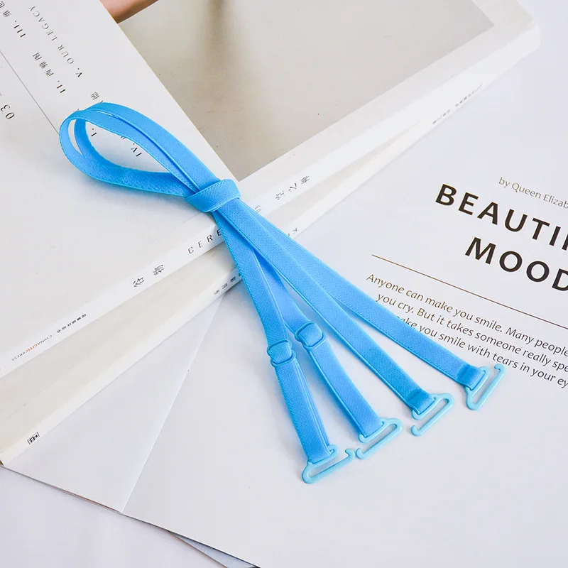 Женский бюстгальтер на лямках цветной эластичный длиной 48 см нижнее белье