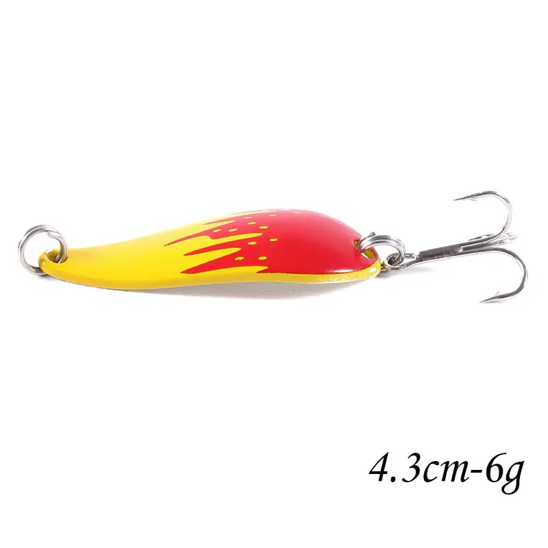 SP029-2 1pcs Metal Spinner Spoon Fishing Lure Hard Baits Gold /Silver Sequins Noise Paillette Treble Hook Tackle 10/10.5/14/16.5/20g - Цвет: SP029-2