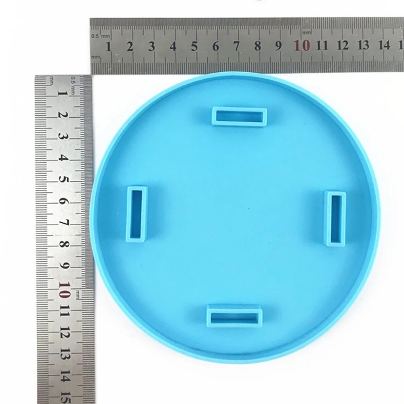 

D55D Coffee Capsule Storage Rack Epoxy Resin Mold Coffee Pod Holder Shelf Stand Silicone Mould DIY Crafts Casting Tool