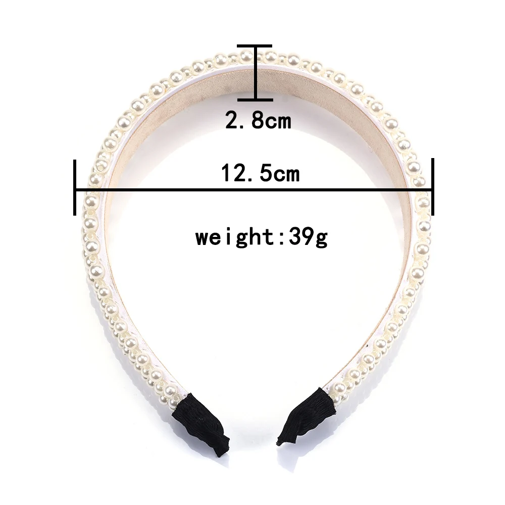 Женский широкий обруч для волос ZA модная винтажная повязка на голову с имитацией