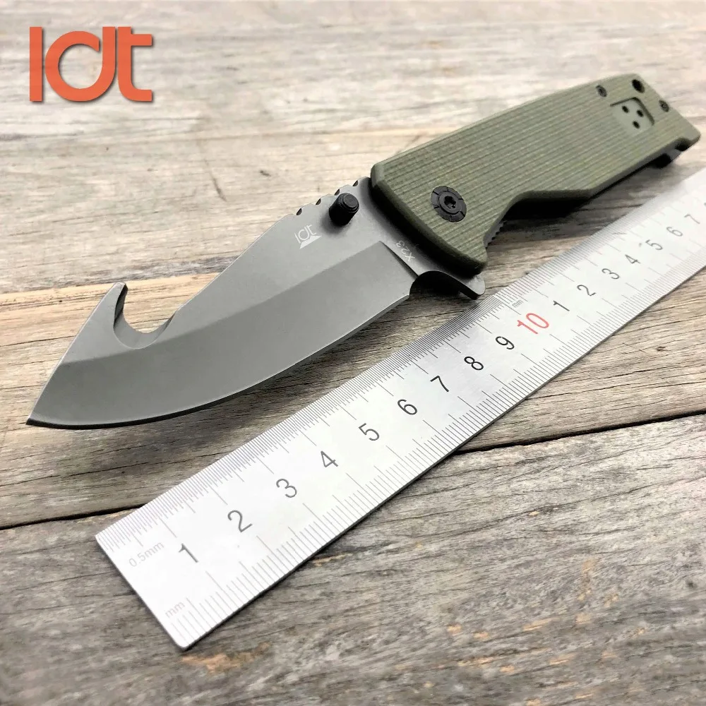 Складной нож LDT X23 карманный Клинок с лезвием из стали 7Cr13Mov рукояткой G10 для
