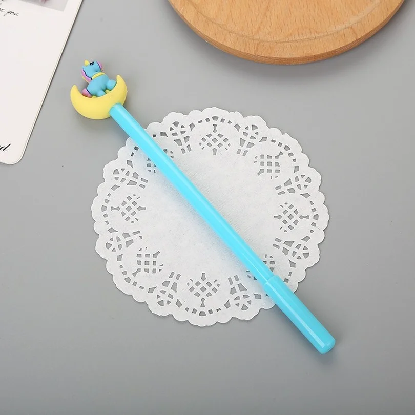 40 шт. мультяшная Луна Единорог гелевые креативные канцелярские принадлежности