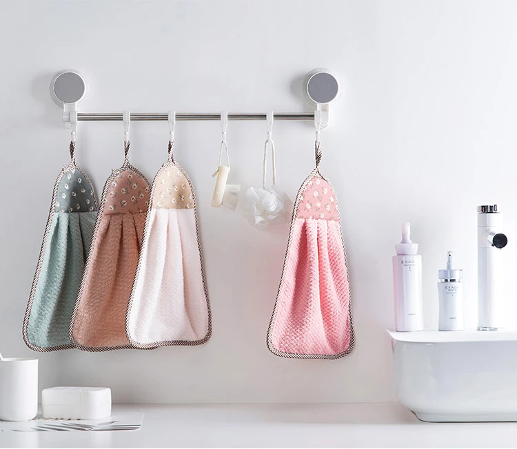 1Pc Dish Tableware Cleaning Cloth Kitchen Sink Wipe Washing Cloth Household Bathroom Super Absorbent Towels