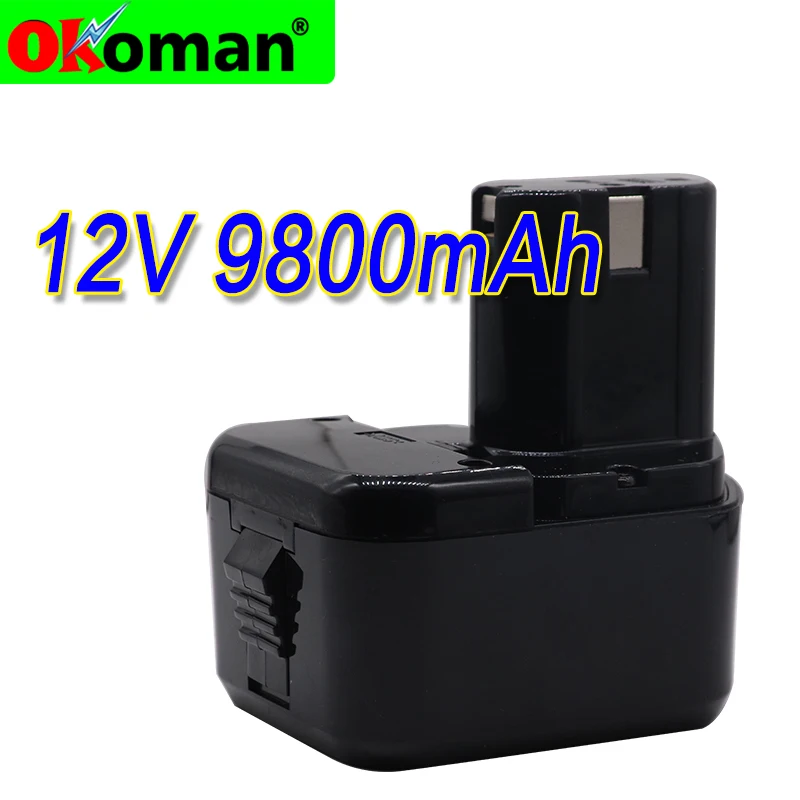 Высококачественный аккумулятор 9800 мАч 12 В Ач для Hitachi EB1214S EB1220BL EB1212S WR12DMR CD4D DH15DV C5D DS