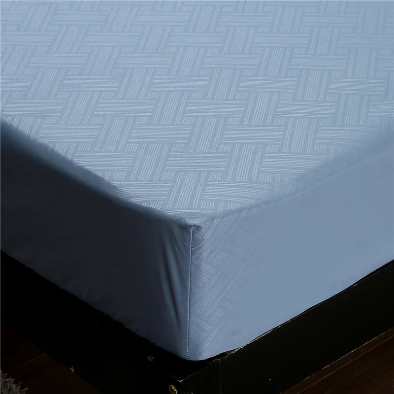Домашний текстиль водонепроницаемая натяжная простыня + наволочка жаккардовая