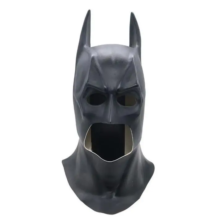 

The Bat Superhero Mask Cosplay Bruce Wayne Latex Masks Halloween Carnival Masquerade Party Costume Props Anime Hero Mask