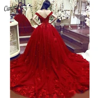 newest sweet 16 quinceanera dresses ball gown lace 3d floral appliques beading masquerade puffy long formal prom party dress