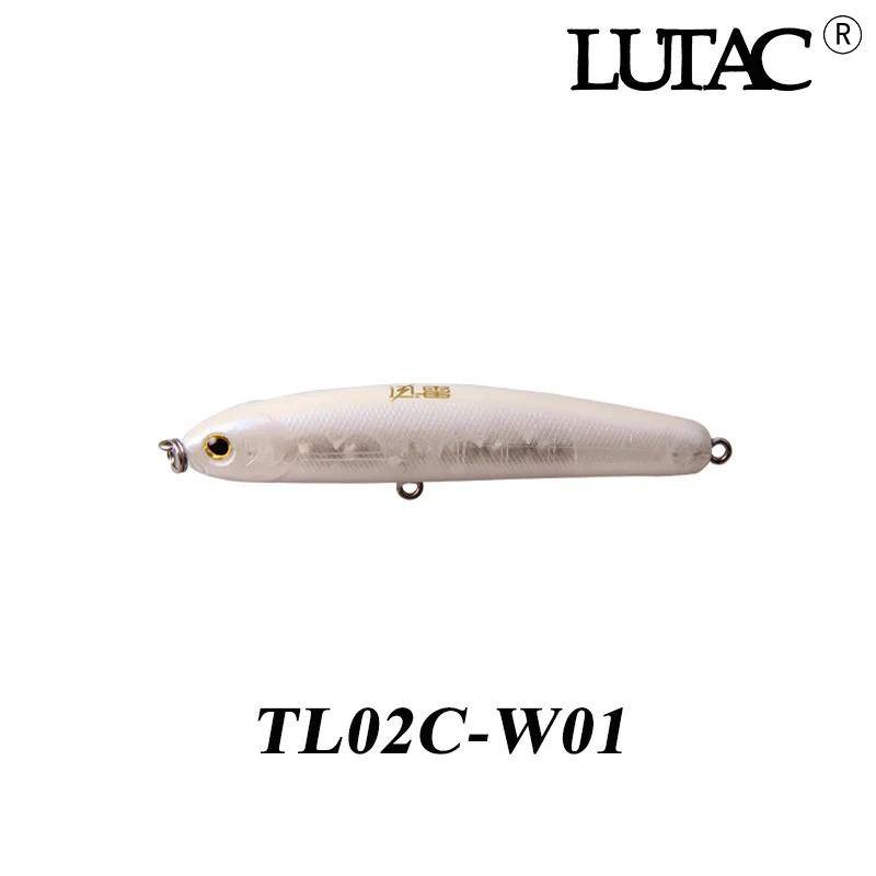 

LUTAC hotsale 12g 80mm Pencil hard Stickbait Artificial Wobbler Sinking outdoor Fishing Gear