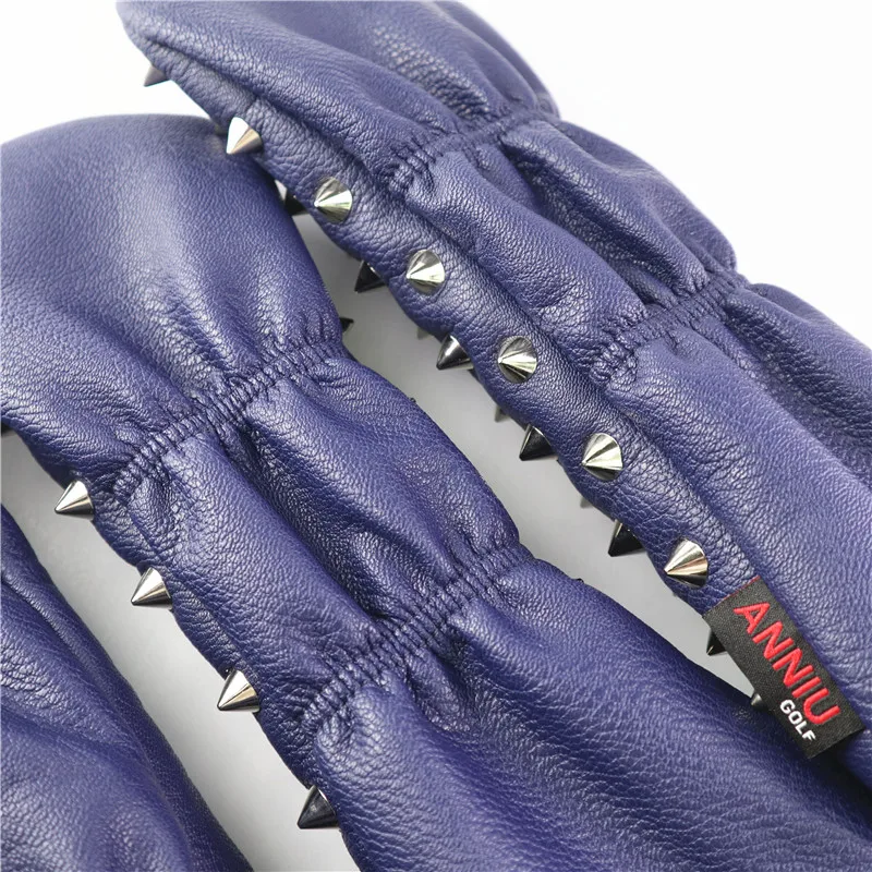 NRC Golf Head Covers Hybrid Woods Putter Чехлы для клюшек для гольфа красные синие заклепки