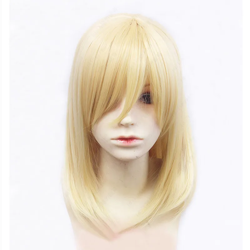 Движущийся замок Howl волшебника короткие светлые и черные термостойкие