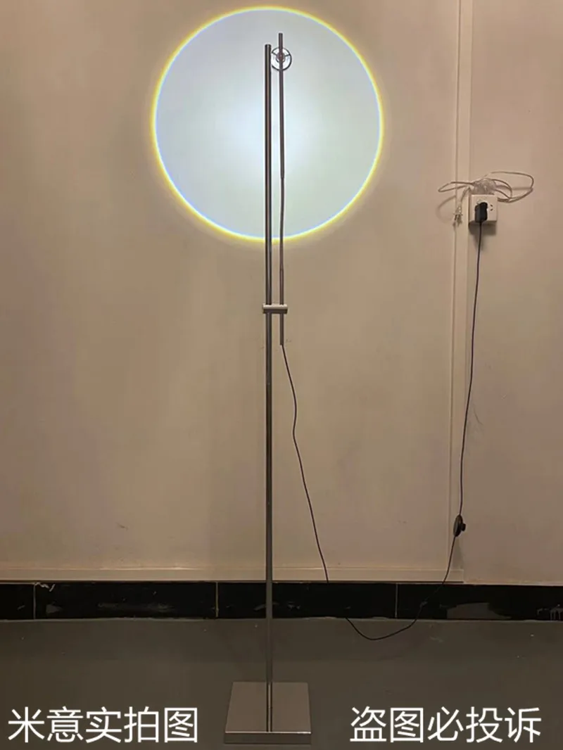 Mi Yi Post- Modern Simple Art Light and Shadow Floor Lamp Cool Creative Ins Designer Sofa | Лампы и освещение