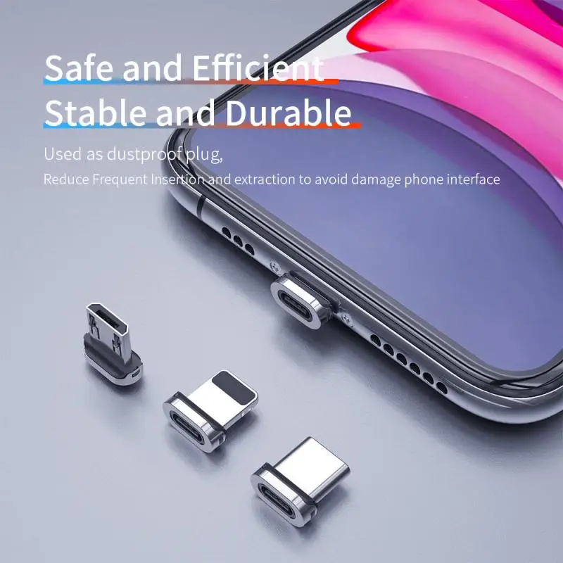 USB Магнитный адаптер типа C для аксессуары на мобильный телефон Женский к Micro