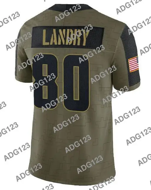 

embroidery Cleveland Men Jarvis Landry 2021 Salute To Service Limited Jersey