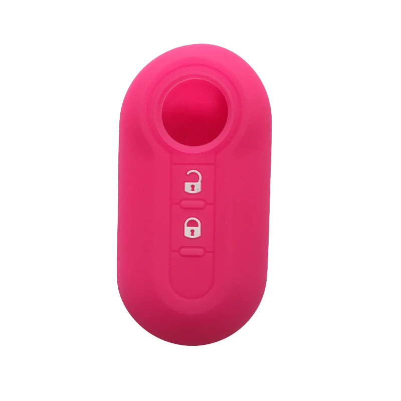 Силикагель набор чехол автомобильный ключ крышка для Fiat Panda 500x500 силиконовый 2