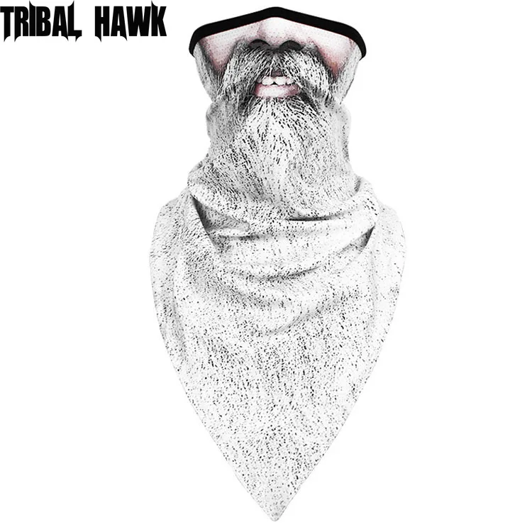 Бандана для лица мужчин и женщин забавная треугольная маска велоспорта