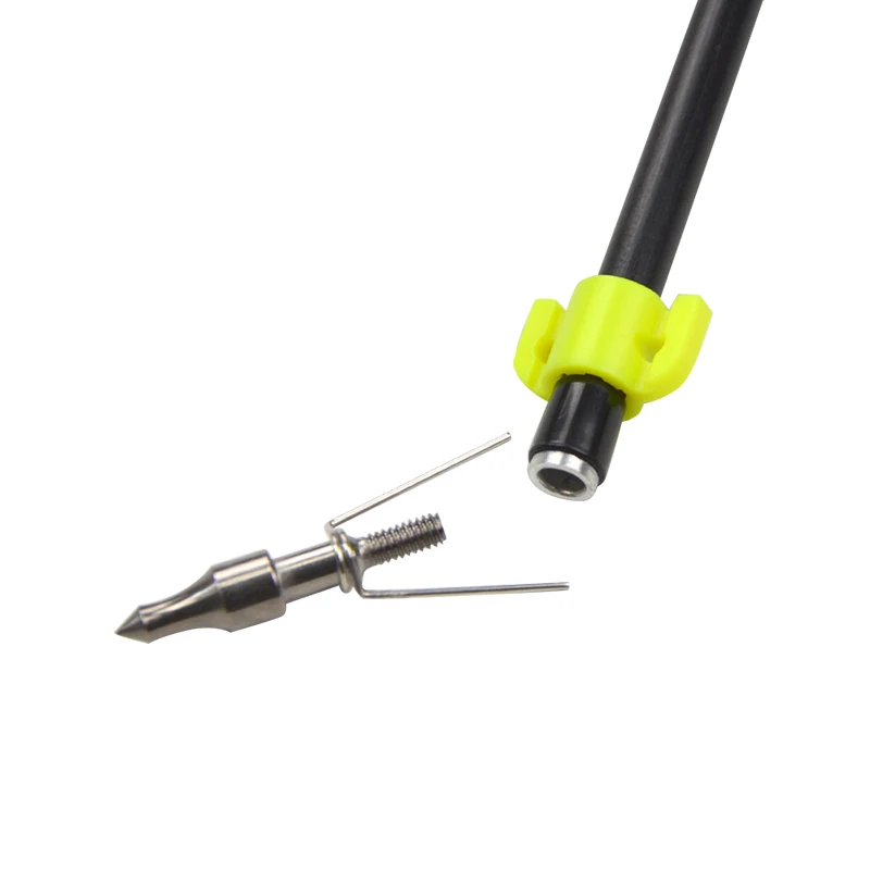 Стрелы из стекловолокна для рыбалки 10/12 шт. встраиваемые стрелы блочный лук