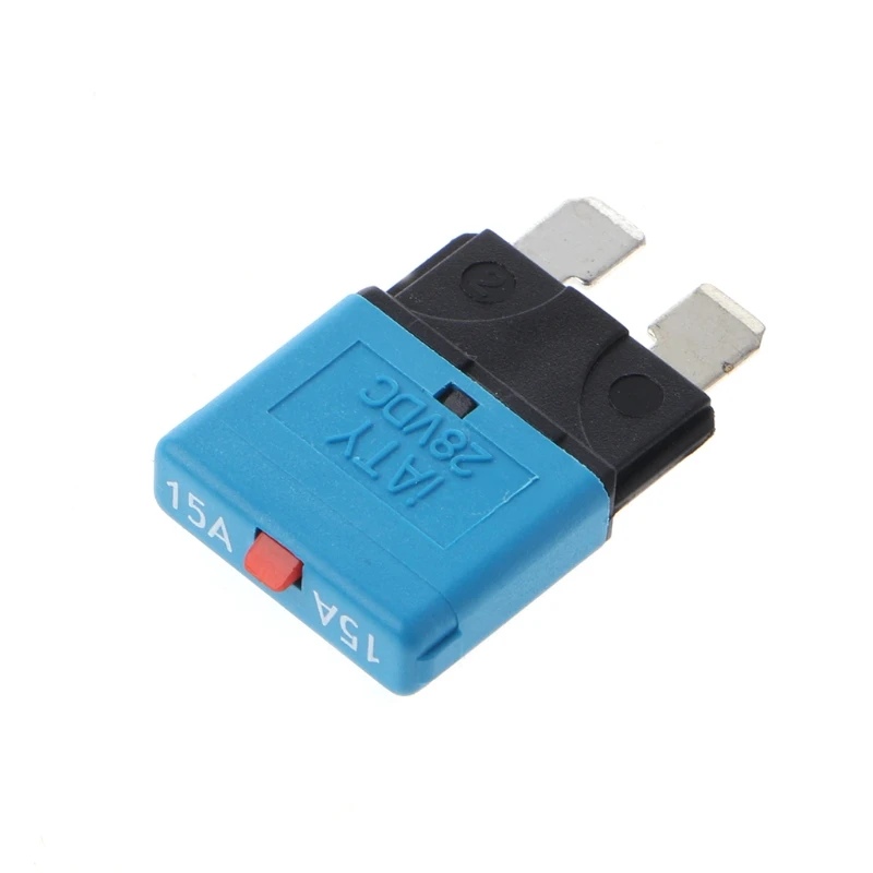 

Circuit Breaker Blade Fuse 28V Resettable 5-30A Marine Rally Automotive W3JA