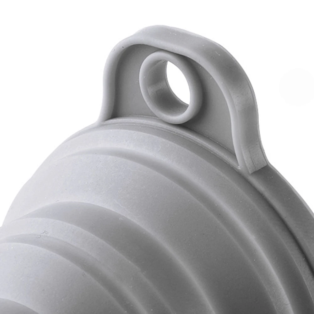 Портативные мини силиконовые складывающиеся воронки складные телескопические