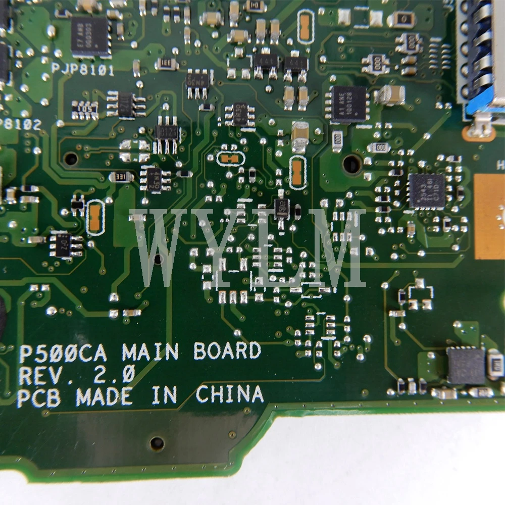 

P500CA Motherboard MB_2G RAM / I7-3537 CPU/ U3 /AS Motherboard For P500CA P500C Mainboard REV 2.0 100% Tested free shipping