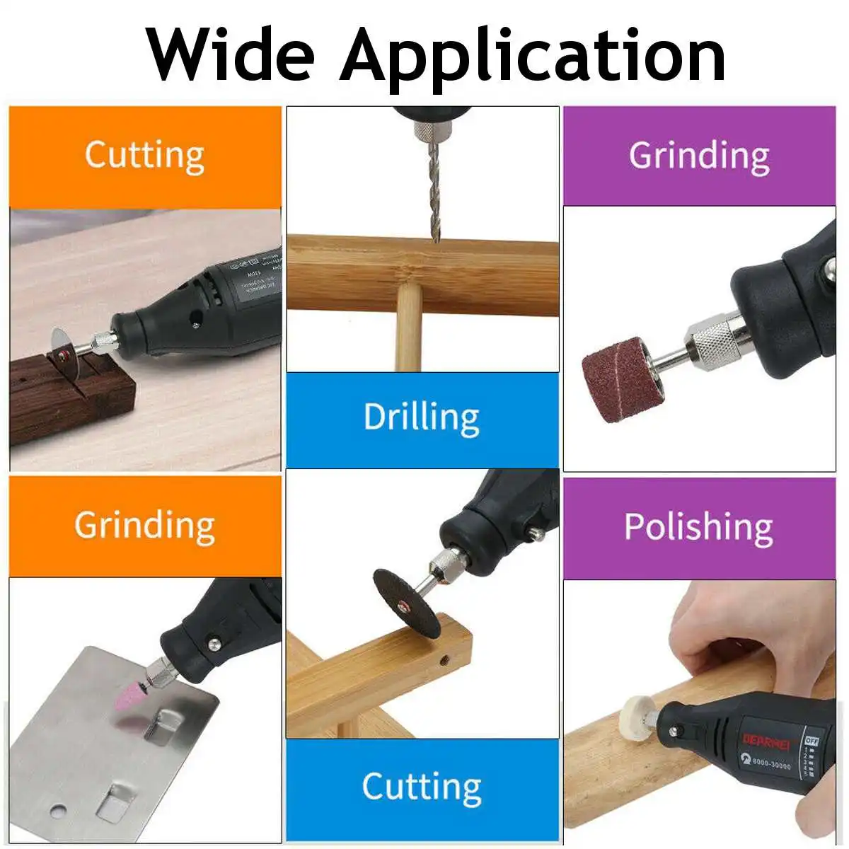 

220V Electric Drill Dremel Grinder 130W Engraving Pen Grinder Mini Drill DIY Drill Electric Rotary Tool Mini Grinding Machine