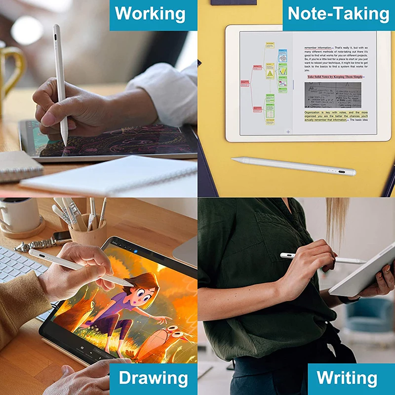 Стилус для Apple Pencil 2 1 iPad Pro M1 11 12 9 2021 2020 2019 2018 7 10 8th 7th Gen Air 3 4 Mini 5 | Компьютеры и офис