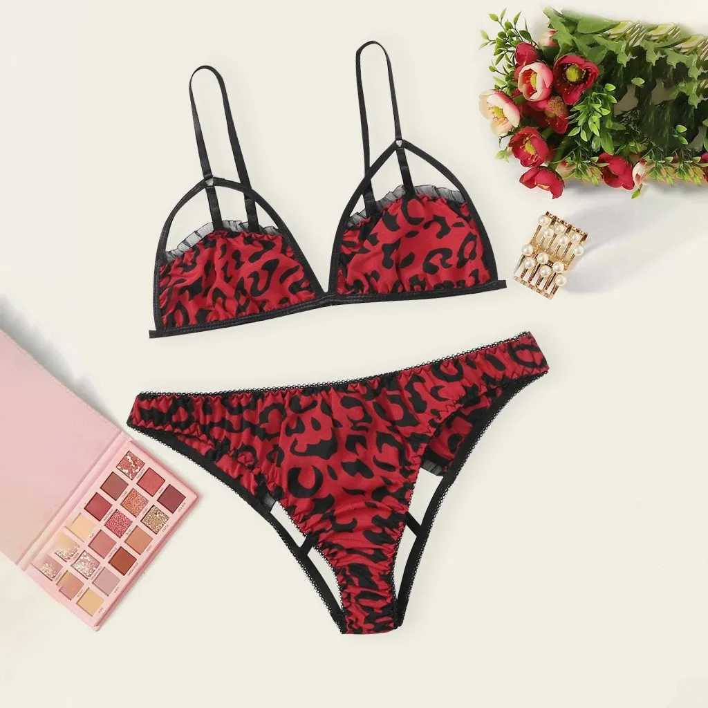 

Сексуальное женское белье, эротическое кружевное ажурное белье, эротическое женское белье, сексуальный бюстгальтер с принтом, стринги, ком...