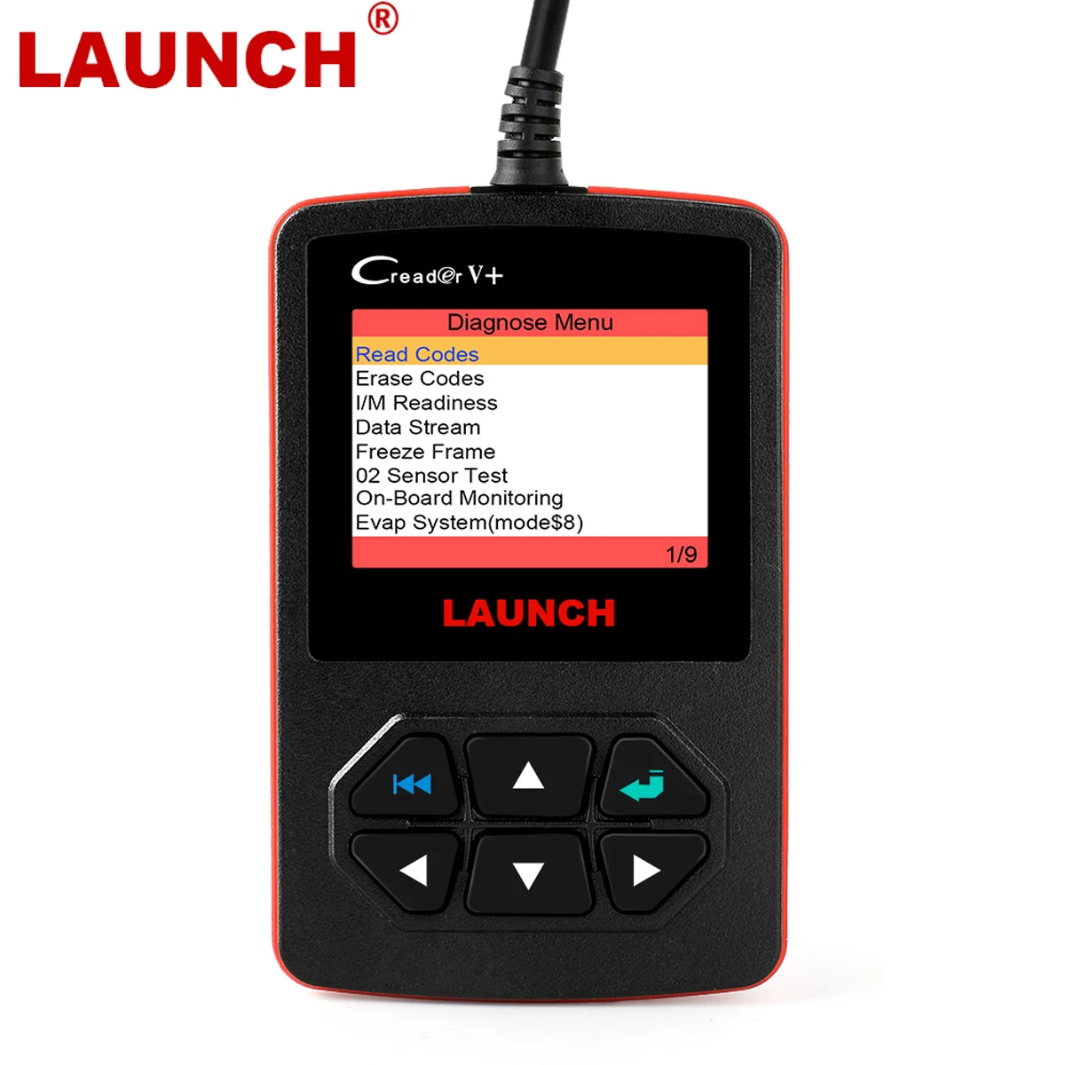 Диагностический сканер OBD2 Launch Creader V + с поддержкой разных языков | Автомобили и