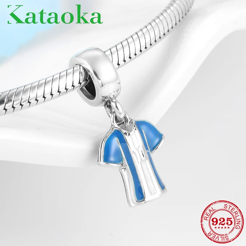 Индивидуальные подвески из стерлингового серебра 925 пробы в виде футбольного