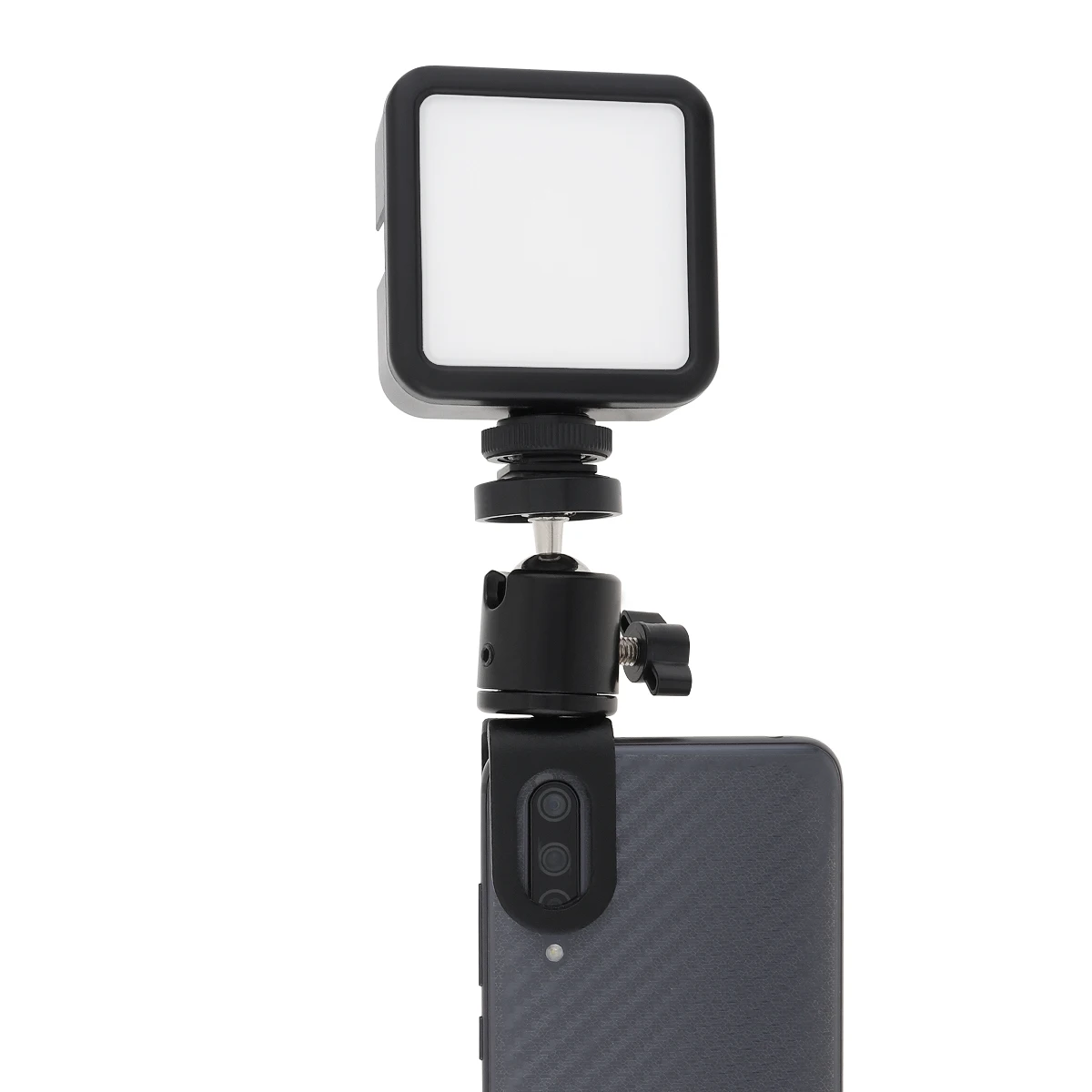 Mini Video Light Lighting Camera Light Lamp Brightness 1/4'' Cradle Head Clip for Photography Camera Light Vlog Fill Light Live