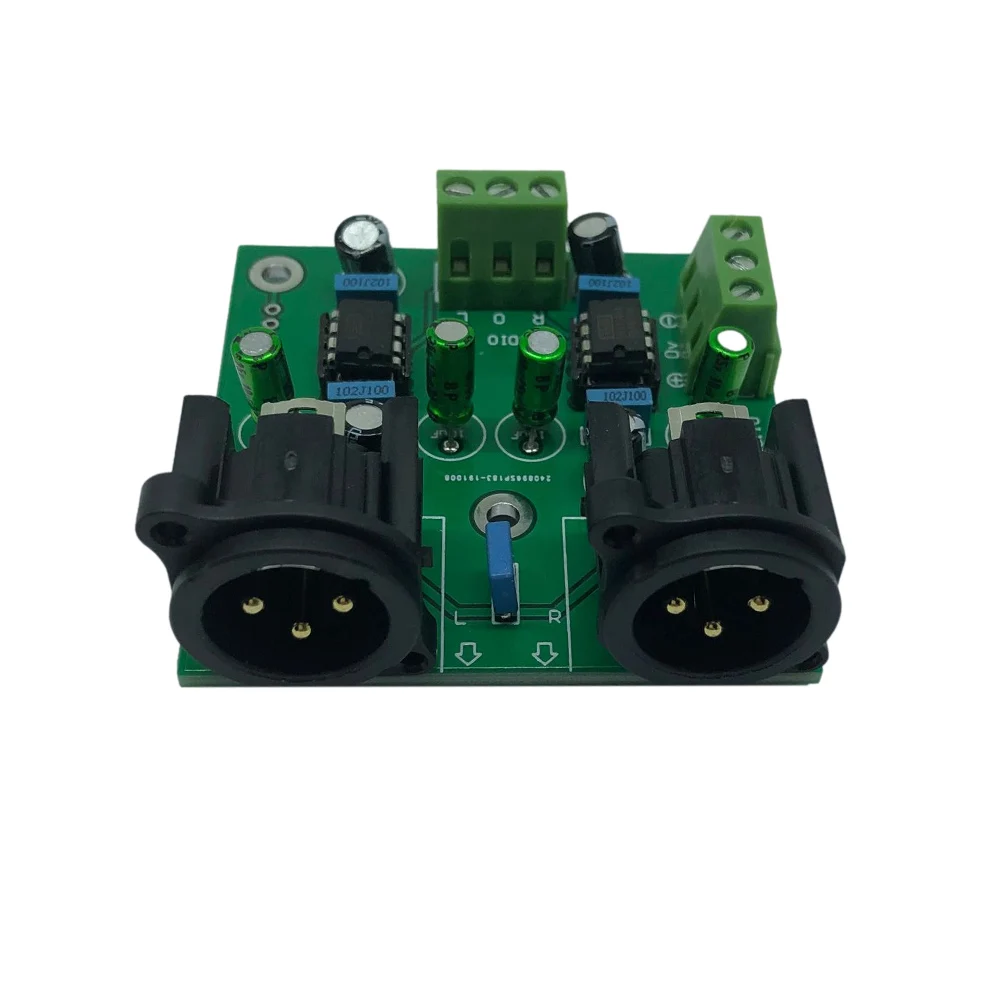 

2nd Version Dual Channel Single Ended to Balanced Board Version Audio Video Replacement Parts for CD Player 2nd