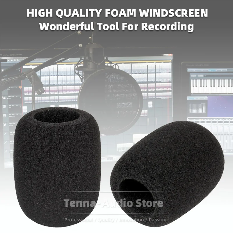 Губка для ветрового стекла вспененный микрофона AKG C3000 C4500 C4000 C2000 C 2000 3000 4000 C214 |