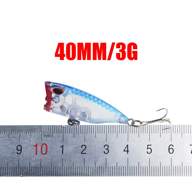 Приманка для рыбалки мини-Поппер твердая наживка гольян 40 мм 3 г приманка-воблер