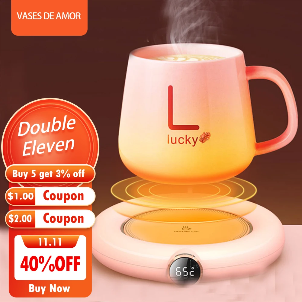 USB Cup Warmer 3 Gear Temperature Heating Pad Hot Tea Makers for Coffee Milk Coaster 2021 Kitchen Appliances |