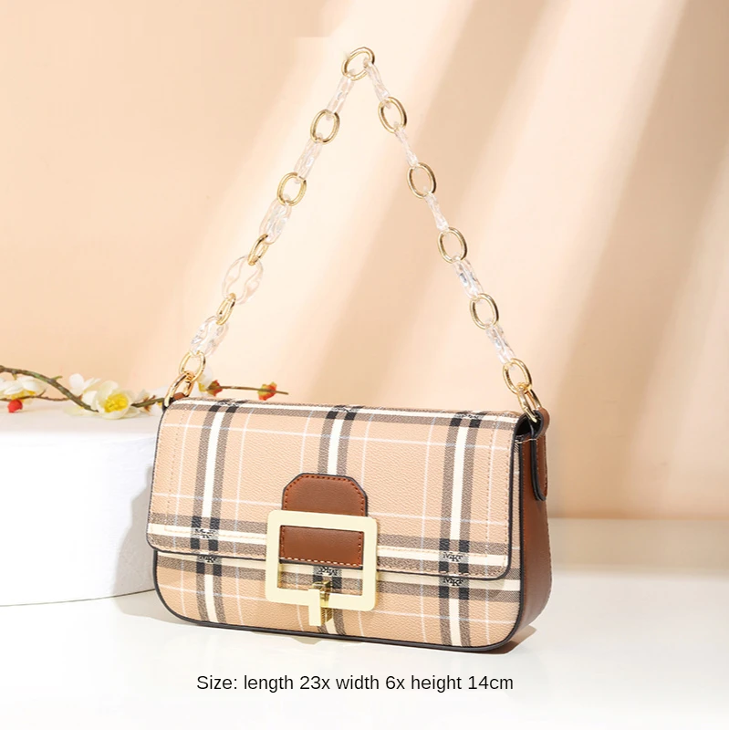 

Luxury Women's Fanny Pack High Quality Waist Bag Thick Chain Shoulder Female Belt Bag Crossbody Chest Bag Designer Brand Handbag