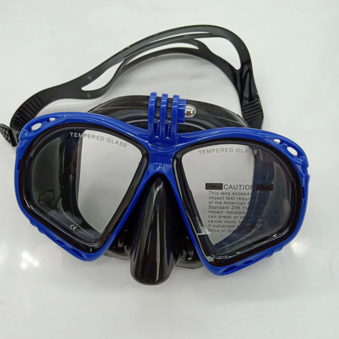 Маска для подводного плавания с держателем камеры Gopro | Спорт и развлечения