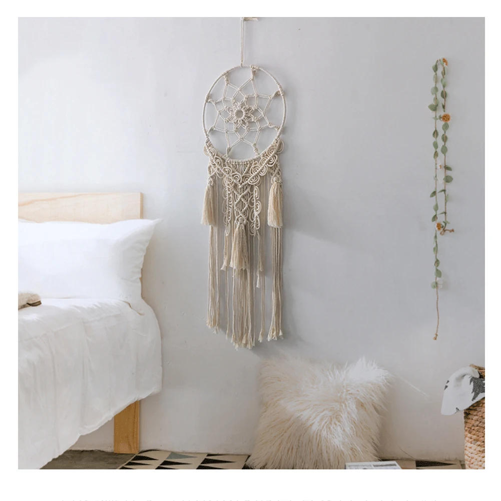 Лидер продаж макраме настенный гобелен украшение на стену в стиле бохо шикарный