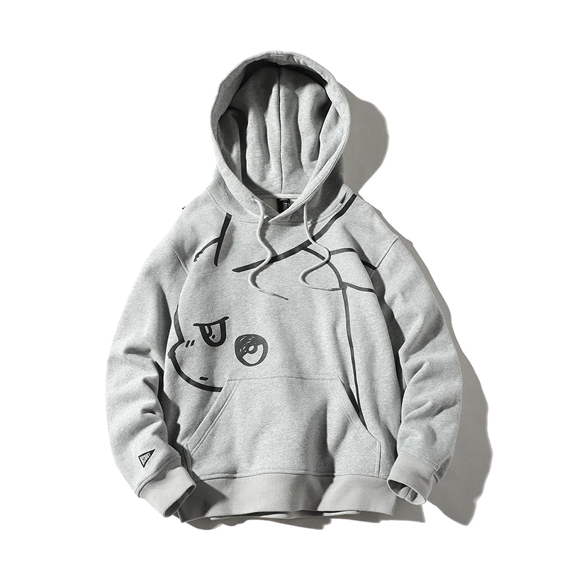 Толстовка одежда Туалетная осень и зима новый плюшевый теплый однотонный модный