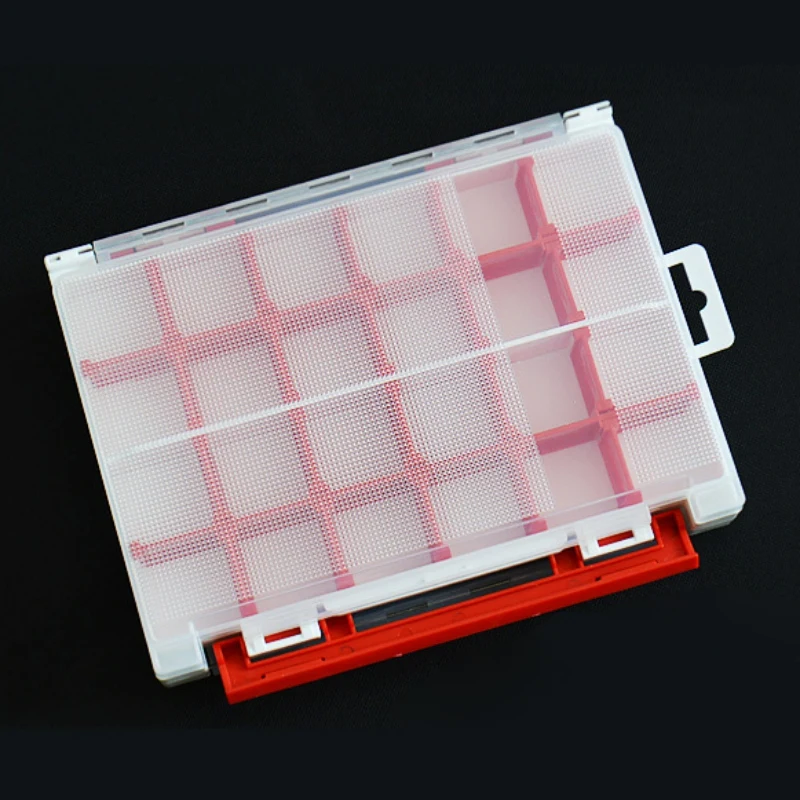 1 шт. коробка для рыболовных снастей водонепроницаемая двухсторонняя приманка