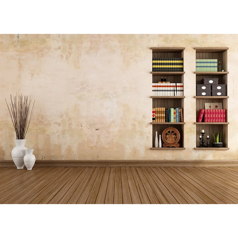 

Vinyl Custom Photography Backdrops Wooden Planks Theme Photography Background 210203QT-01