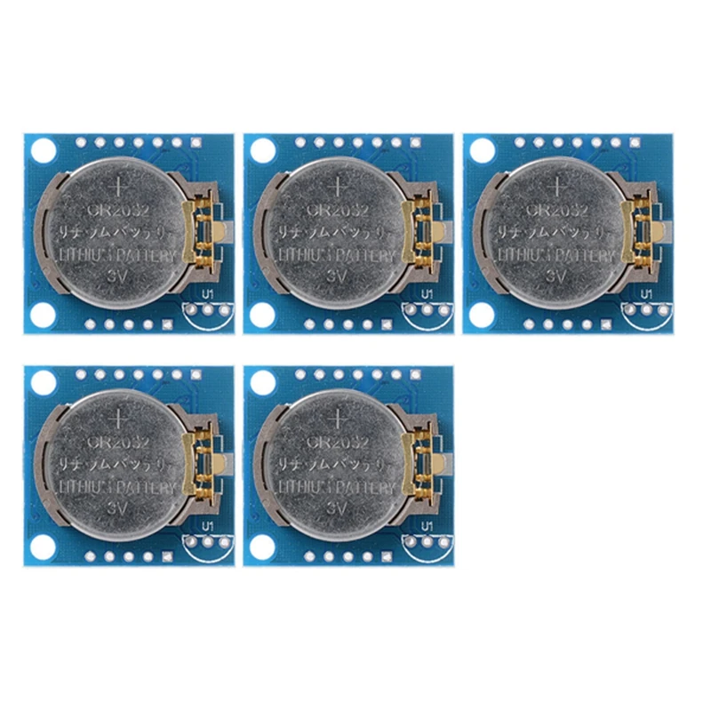 Модуль часов 5x I2C RTC DS1307 AT24C32 в режиме реального времени для Arduino AVR ARM PIC SMD плата |