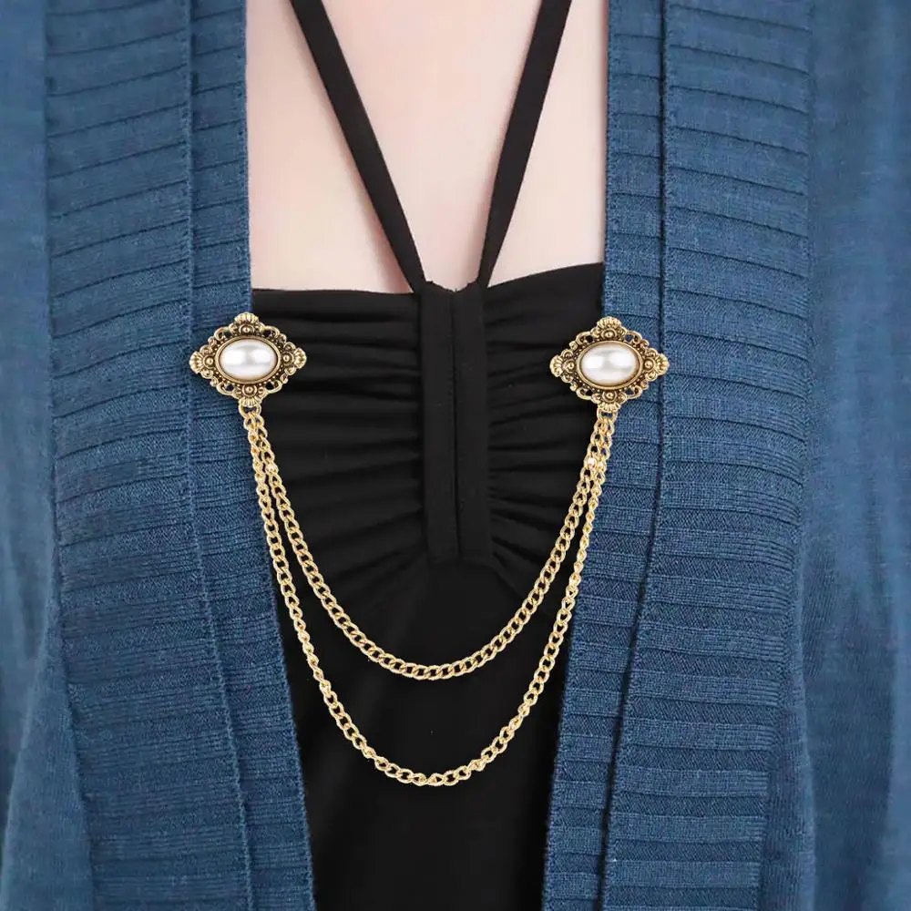 Винтажные шпильки с кисточками застежки брошь для шали броши женщин кардиган